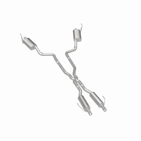 Silver car exhaust system for Jeep Grand Cherokee MagnaFlow NEO Cat-Back