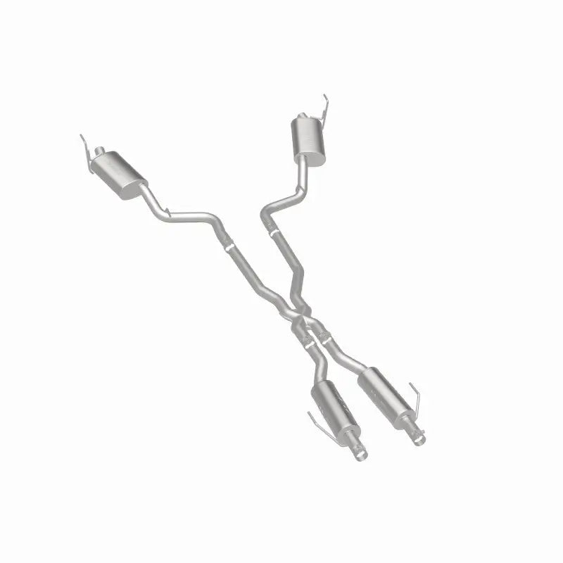 Silver car exhaust system for Jeep Grand Cherokee MagnaFlow NEO Cat-Back