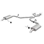 Magnaflow 16710 MagnaFlow 75-79 Chevy Corvette V8 5.7L Dual Split Rear Exit Stainless Cat-Back Perf Exhaust
