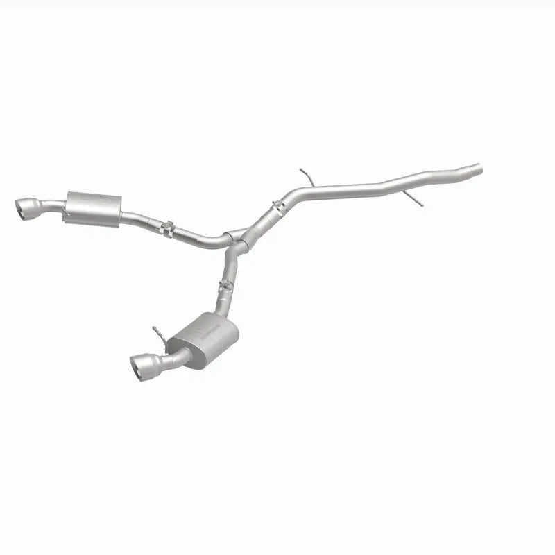Magnaflow 19390 MagnaFlow CatBack 18-19 Audi A5 Dual Exit Polished Stainless Exhaust - 3in Main Piping Diameter