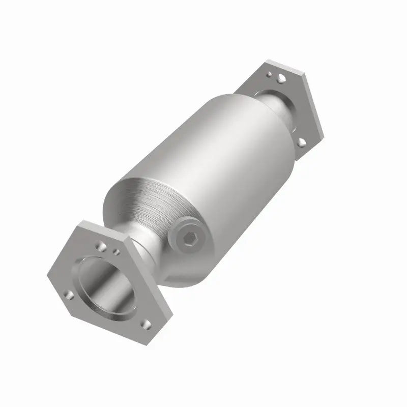 Silver catalytic converter with flanges for VW MagnaFlow Conv Aud Por 22930
