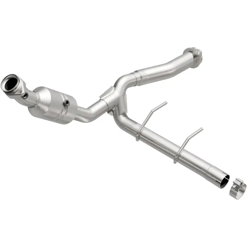 Silver exhaust system with catalytic converter for Magnaflow Conv F-150 2011-2014