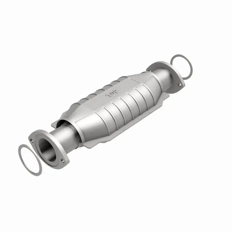 Silver catalytic converter with flanges for MagnaFlow Conv DF Tacoma 95-98 2.7L/3.4L