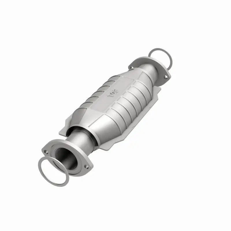 Silver catalytic converter with flanges for MagnaFlow Conv DF Tacoma 95-98 2.7L/3.4L