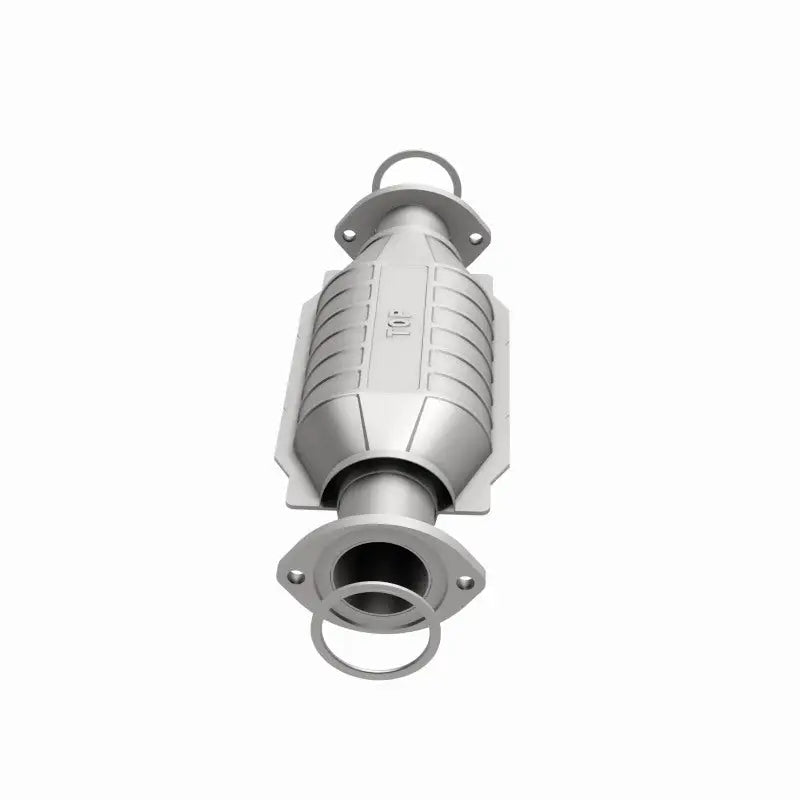 Silver catalytic converter with flanges for MagnaFlow Conv DF Tacoma 95-98 2.7L/3.4L