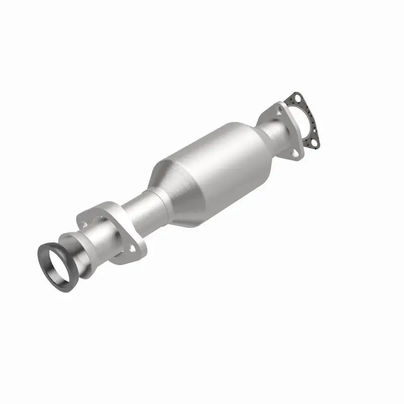 Automotive catalytic converter with mounting flanges and gasket for MagnaFlow Conv Direct Fit Acura 90-91