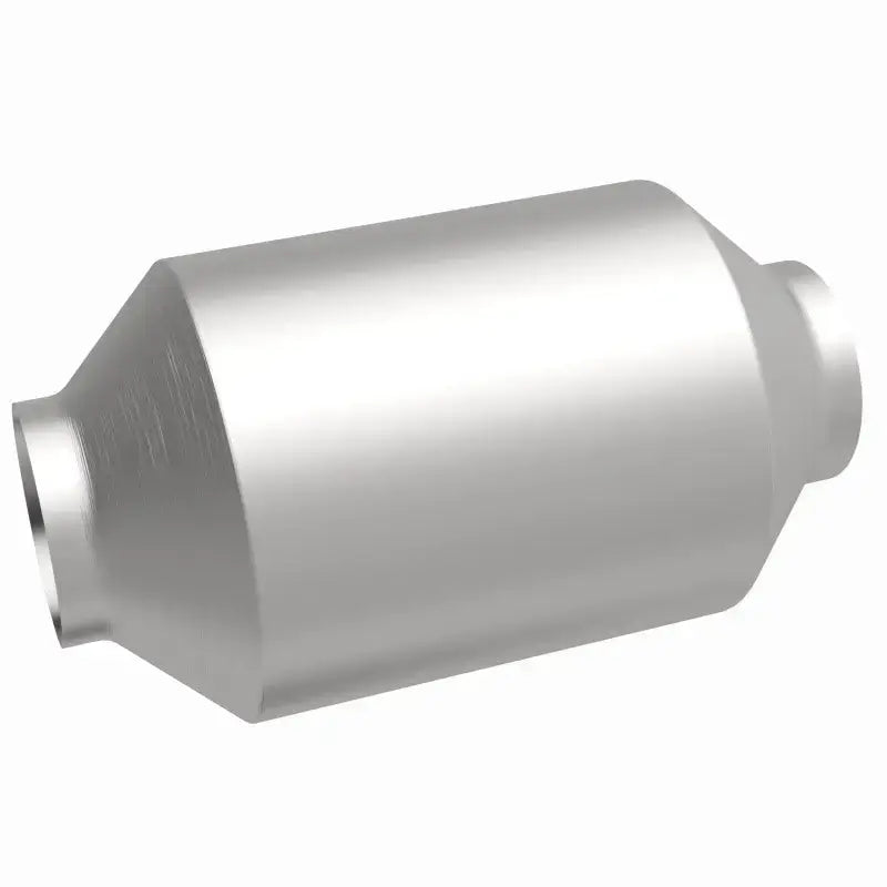 Silver catalytic converter for MagnaFlow Conv Univ 2.50in C/C Spun Front OEM
