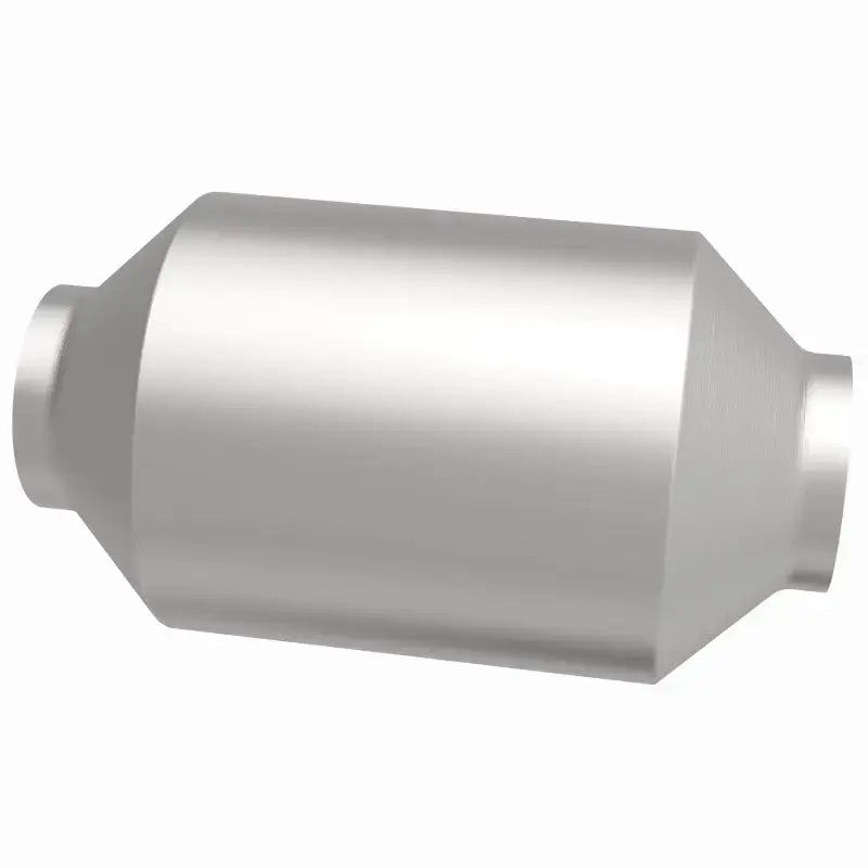 Silver catalytic converter for MagnaFlow Conv Univ 2.50in C/C Spun Front OEM