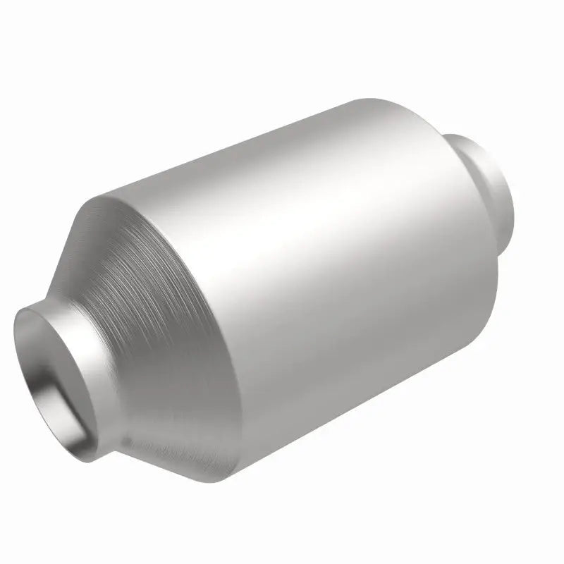 Silver catalytic converter for MagnaFlow Conv Univ 2.50in C/C Spun Front OEM