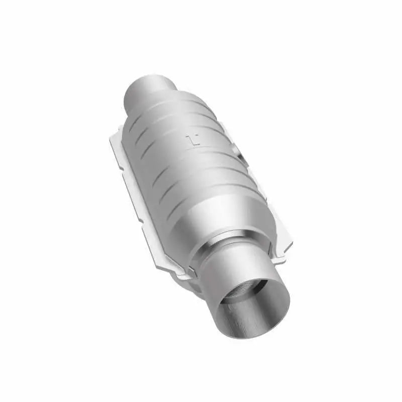 MagnaFlow Conv Univ 2.5in Inlet/Outlet Center/Center Round 11in Body L x 5.125in W x 15in Overall L 