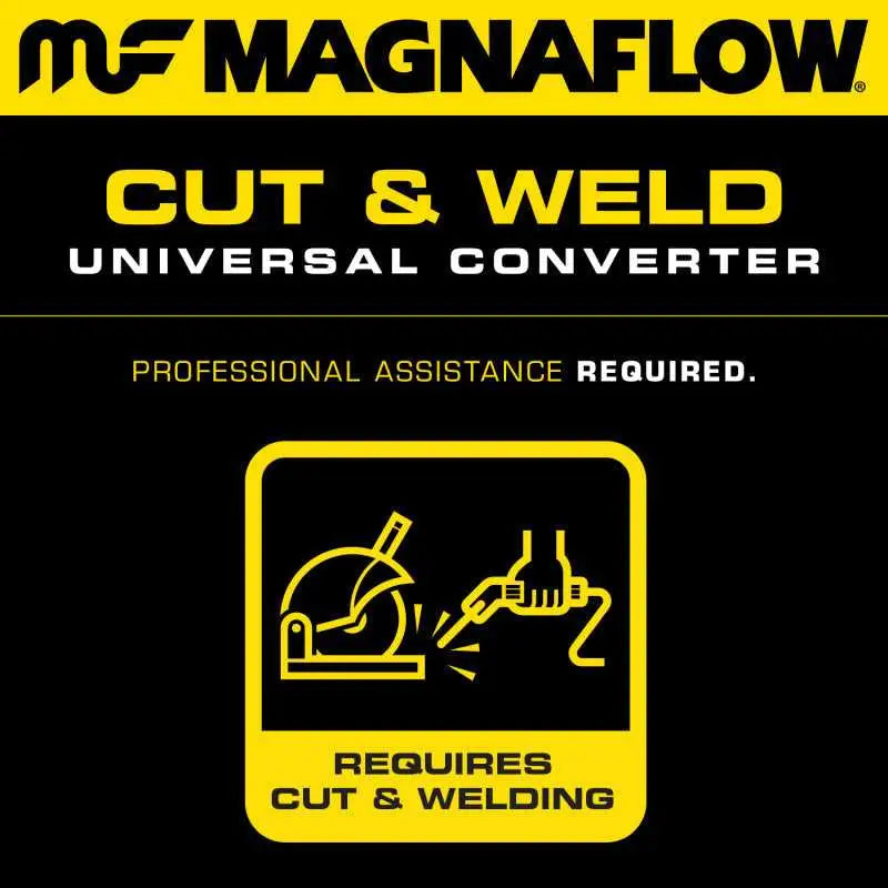 MagnaFlow Conv Univ 4 C/C 3.5 Perf Spun 