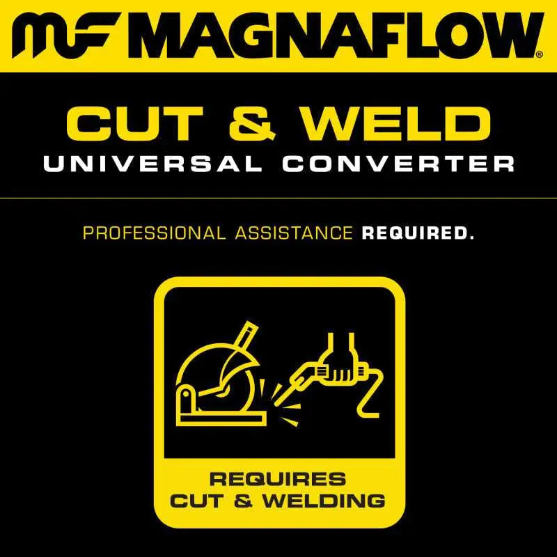 MagnaFlow Conv Univ 4 C/C 3.5 Perf Spun 