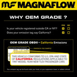 MagnaFlow Conv Universal 2.25 inch C/A 5 spun body - Truck & Automotive