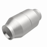 Silver metal catalytic converter.