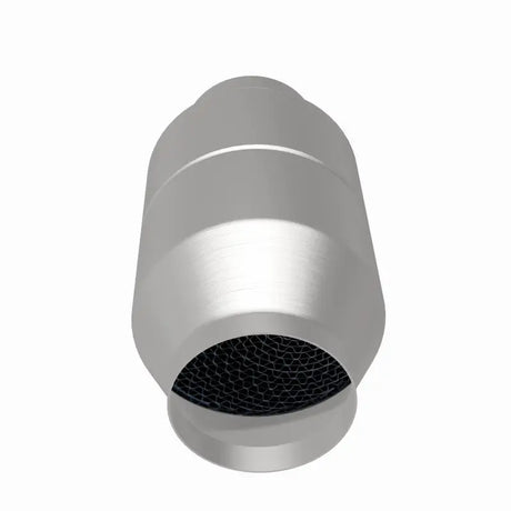 Silver metal air filter.