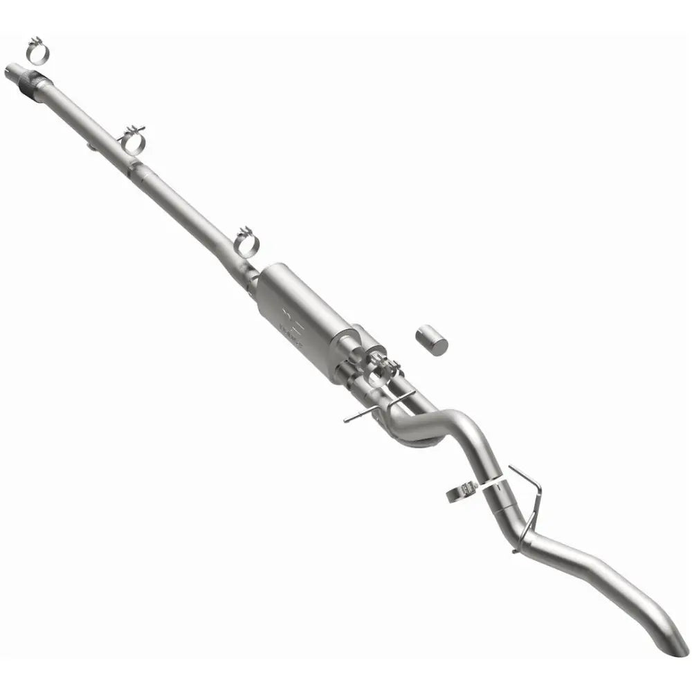 Magnaflow Limited Lifetime Warranty Exhaust System Kit 19636 - Overland Series Stainless CAT-Back