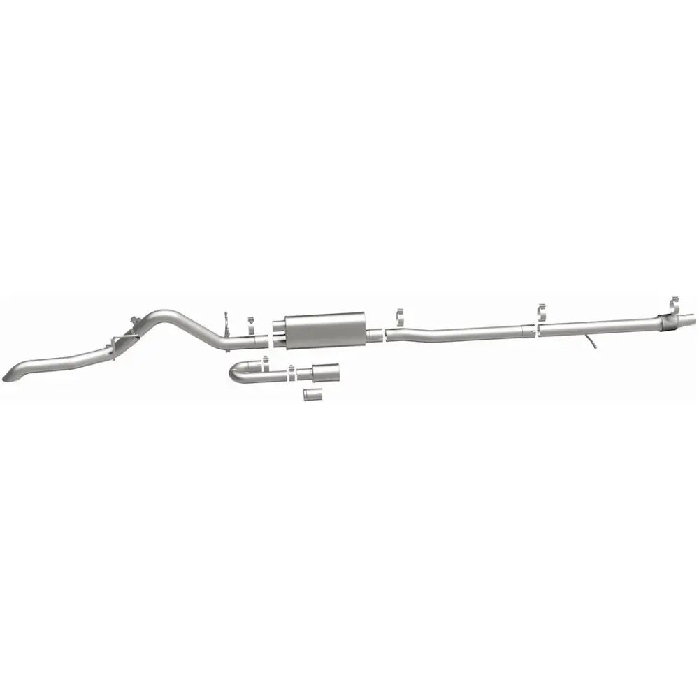 Magnaflow Limited Lifetime Warranty Exhaust System Kit 19636 - Overland Series Stainless CAT-Back