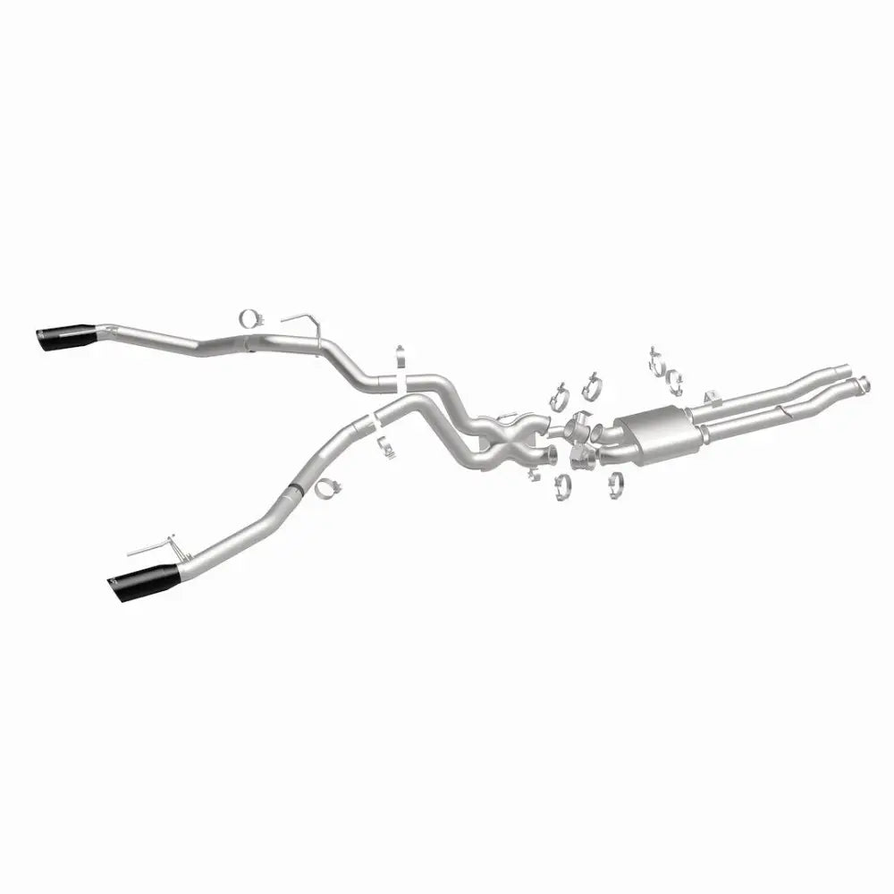 Magnaflow Limited Lifetime Warranty Exhaust System Kit 19637 - Black Chrome Competition Series Tip