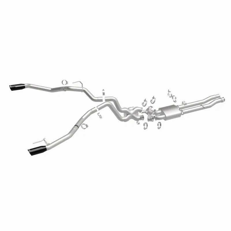 Magnaflow Limited Lifetime Warranty Exhaust System Kit 19637 - Black Chrome Competition Series Tip