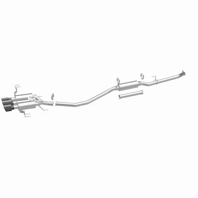 Magnaflow Limited Lifetime Warranty Exhaust System Kit 19708 - Carbon Speq Series Fiber CAT-Back