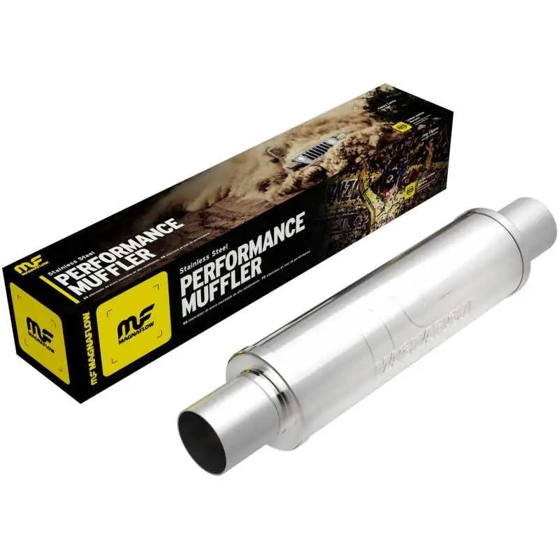MagnaFlow Muffler Mag SS 14X4X4 2.5X2.5 