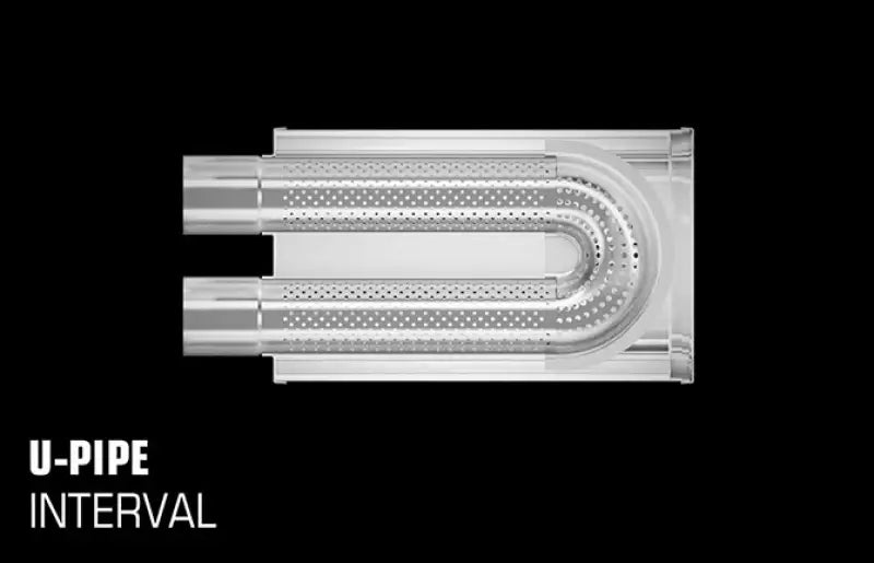 MagnaFlow Muffler Mag SS 14X5X8 2.5 O/O - Truck & Automotive