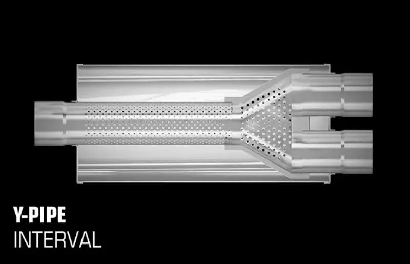 MagnaFlow Muffler Mag SS 18X5X8 3X2.5/2.5 C/D - Truck & Automotive