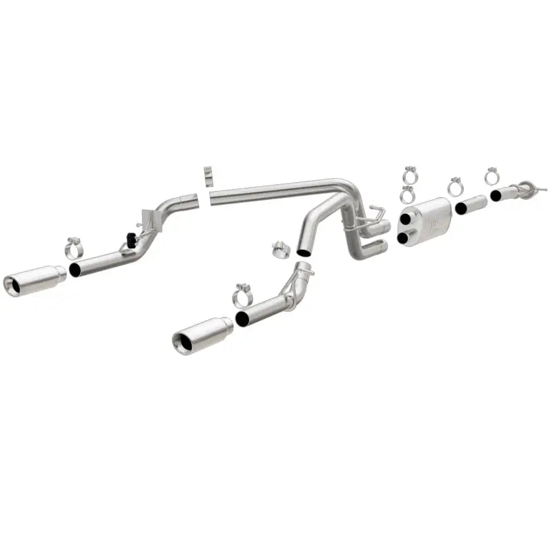 MagnaFlow Stainless Cat-Back Exhaust 2015 Chevy Colorado/GMC Canyon Dual Split Rear Exit 3.5in - Truck & Automotive
