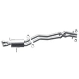 Polished MagnaFlow Sys stainless steel dual exhaust with black tips for BMW 3-Series Touring Series