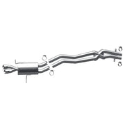 Polished MagnaFlow Sys stainless steel dual exhaust with black tips for BMW 3-Series Touring Series