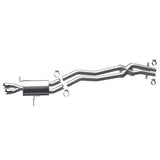 Polished MagnaFlow Sys stainless steel dual exhaust for BMW 3-Series Touring