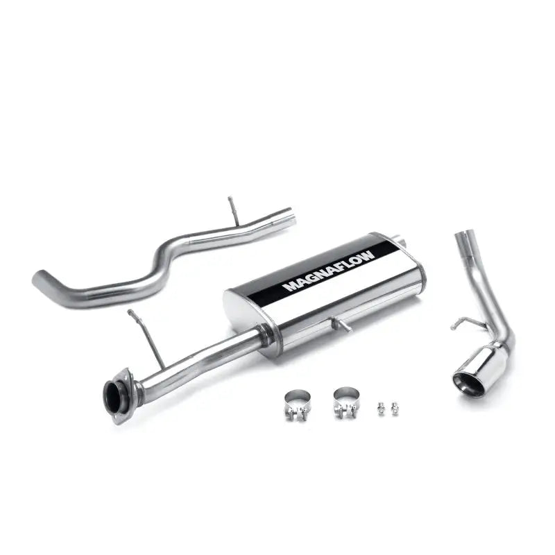 Stainless steel exhaust system for Ford Explorer with MagnaFlow Street Series for powerful engine tone