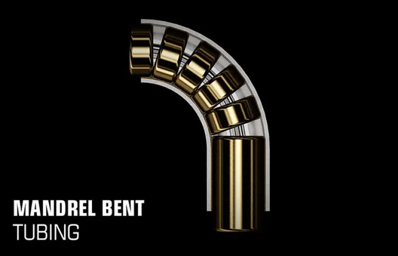 Mandrel bent tubing for Ford Explorer MagnaFlow Street Series with a powerful engine tone