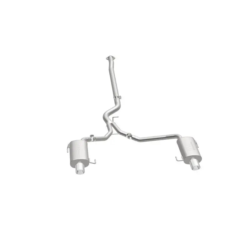 Chrome dual exhaust for 2006 Subaru Legacy GT MagnaFlow Street Series