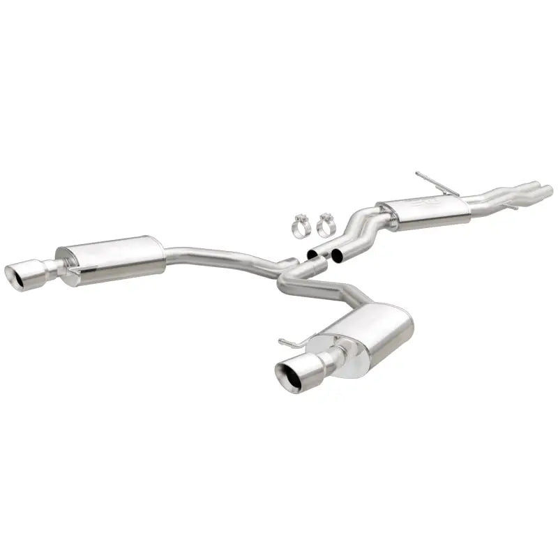 Magnaflow 19159 MagnaFlow Sys C/B 12-15 Audi A6 / A7 3.0L V6 SS 2.5in Dual Split Rear Ext 4in Tips