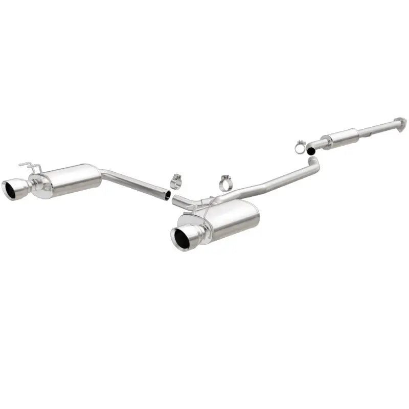 Magnaflow 19181 MagnaFlow Sys C/B 2015 Honda Accord 3.5L V6 2.5in SS Dual Split Rear Polished 4.5 Tip