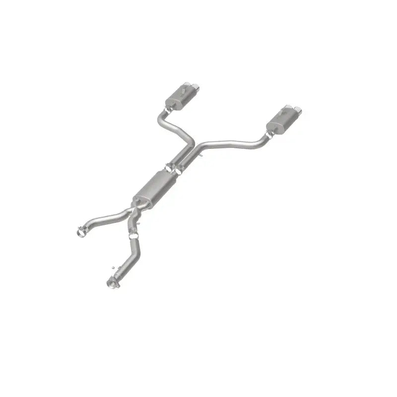 Stainless steel MagnaFlow SYS cat-back exhaust for Chevy Corvette 92-96 with dual tips