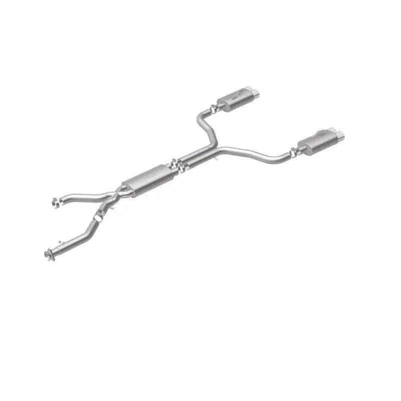 Stainless steel MagnaFlow SYS cat-back exhaust for Chevy Corvette 92-96 with X-pipe