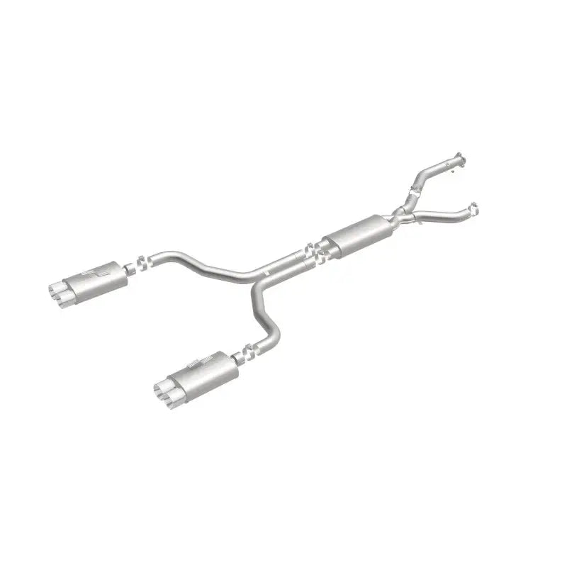 Stainless steel MagnaFlow SYS cat-back exhaust for Chevy Corvette 92-96 with dual mufflers