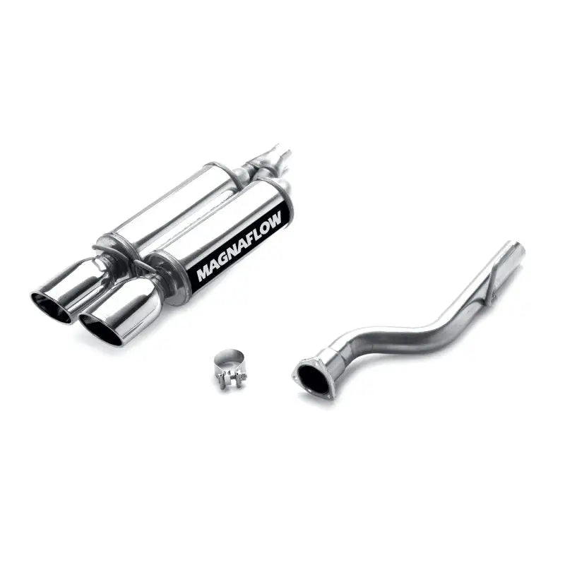 Stainless steel exhaust system for Chrysler Crossfire MagnaFlow Sys enhances driving experience