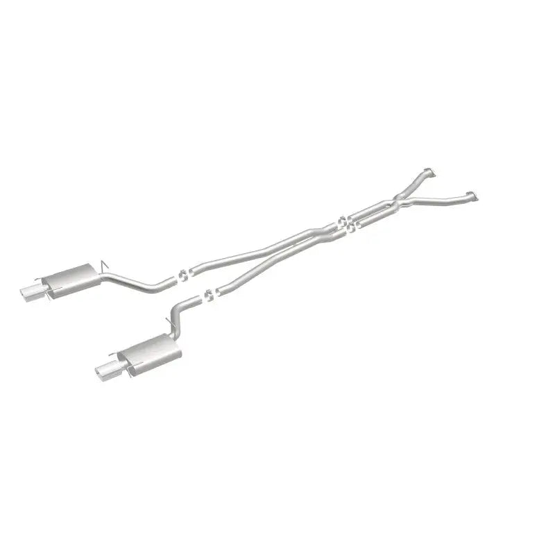 Dual exhaust system for Cadillac CTS V with MagnaFlow Sys Street Series upgrade