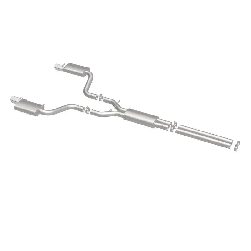 MagnaFlow Street Series dual exhaust for Dodge SRT 6.1 V8 with chrome tips