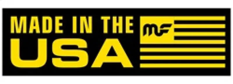 Yellow Made in the USA emblem on MagnaFlow Sys for Tahoe Yukon V8 RV parts & accessories