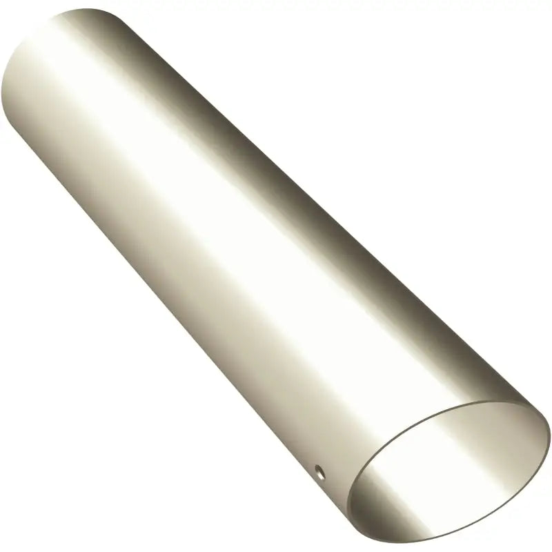 Silver metal cylinder exhaust tip for MagnaFlow Tip 1-Pk RV parts & accessories