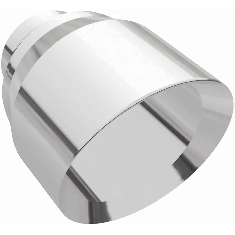 Magnaflow 35224 MagnaFlow Tip Stainless Double Wall Round Single Outlet Polished 4.5in DIA 2.5in Inlet 5.75in Length