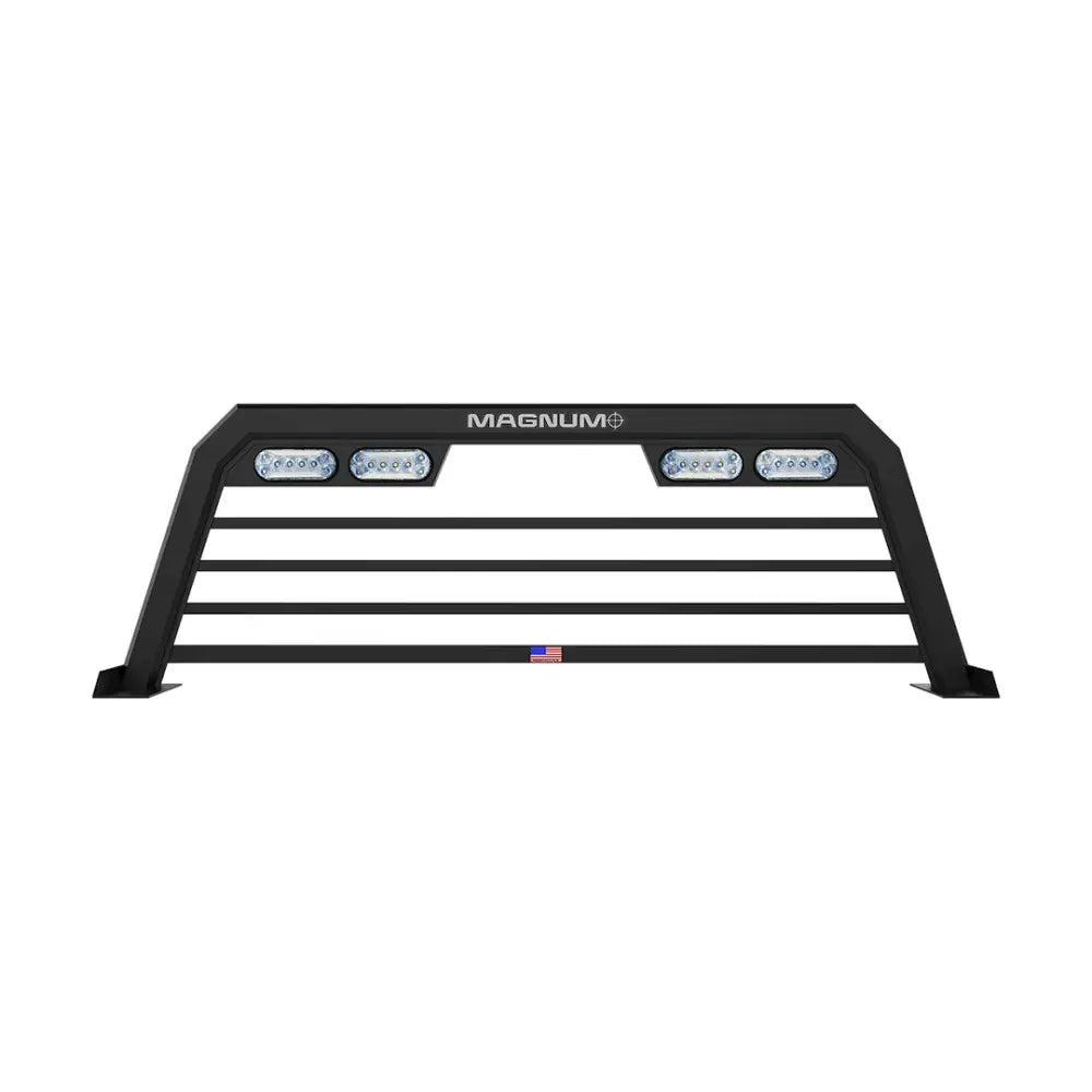 Magnum Truck Providing Durable Protection Headache Rack 315LPBRD2NB - 2015-2020 Ford F-150