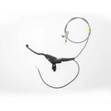 Motorcycle clutch lever assembly from Magura Hymec clutch conversion kit for easy upgrade