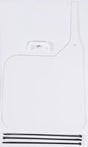 MAIER Universal Front Number Plate (White) for Powersports