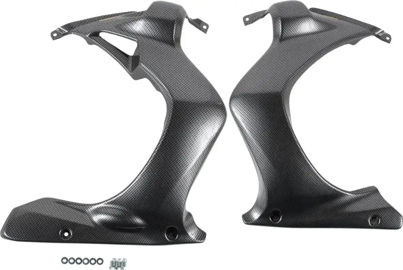 MAIER Air Scoops Hon Blk Carbon Trx 700xx for Powersports
