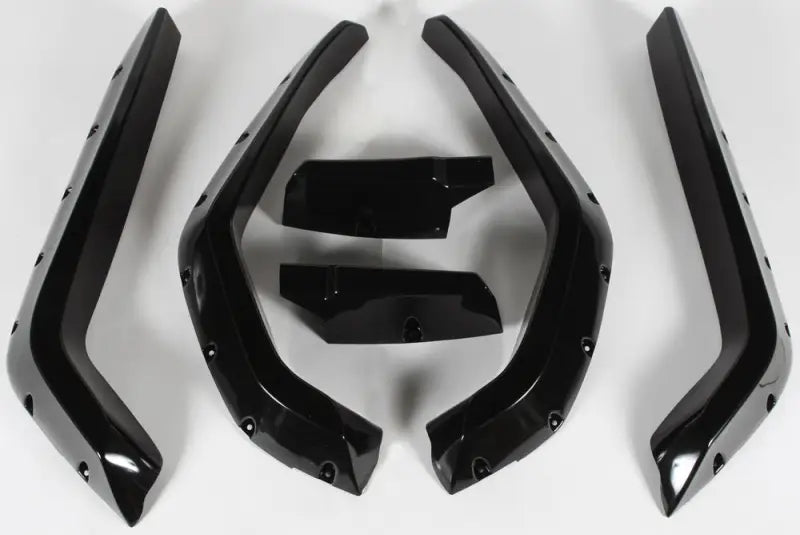 MAIER Fender Extensions Rzr Black Set Of 4. 3"Extension for Powersports